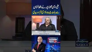 Ali Amin Gandapur Stresses Importance of Dialogue with Afghanistan | Samaa TV