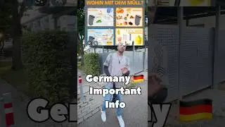 Garbage Disposal in Germany | waste separation in Germany Super Easy