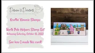 Kraftin' Kimmie Stamps | North Pole Helpers Stamp Set | See how I made this card!