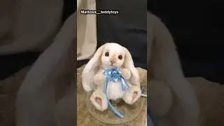 Зайчик тедди. Авторская выкройка/Teddy the bunny. Author's pattern #teddy #rabbit #cute #OOAK