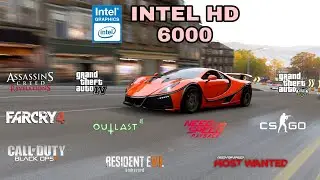 Intel HD Graphics 6000 Gaming Test