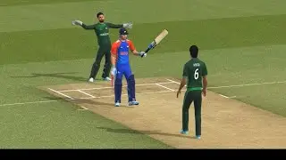 India vs Pakistan 😱| fight 😈| real cricket 24 |