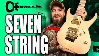 CHARVEL 7 STRING! ANGEL VIIVALDI SIGNATURE GUITAR!