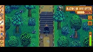 026 - Visiting friends and preparing for the end of the season - Stardew Valley #cheatplay 