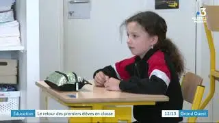 Pl&eacute;neuf-Val-Andr&eacute; : un retour &agrave; l'&eacute;cole particulier apr&egrave;s le confinement