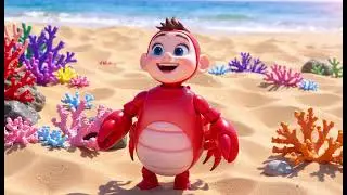 Crabby Boy Under the Sun, Fun song kids videos for kids kids songs kids cartoons kids tv kids movies