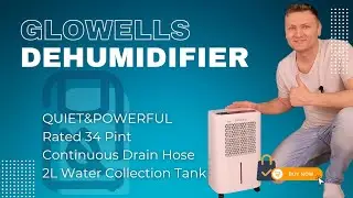 Compact Yet Powerful &ndash; Glowells 34-Pint Dehumidifier Full Walkthrough