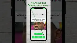 Meme & sticker Maker App Mobile