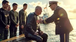 Navy SEALs ignorierten den alten Taucher am Dock &ndash; bis der Admiral ankam und ihn umarmte