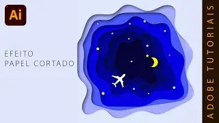 Como fazer Efeito de papel cortado - Illustrator