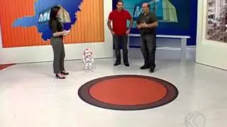 Robô NAO da SOMAI participa de evento de robótica em Uberlândia.