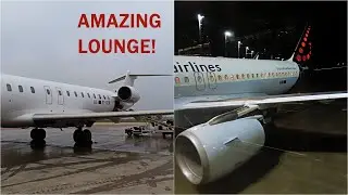 TRIP REPORT | Brussels Airlines CRJ-900 & A319 BLQ-BRU-OSL | SN3126 & SN2287 | The Loft Lounge