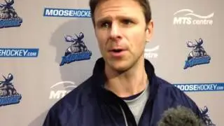 Manitoba Moose coach Keith McCambridge