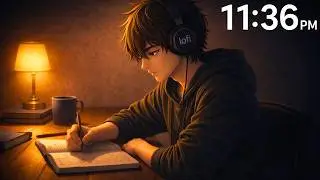 Late Night Lofi 🌙 Study & Focus Music for Deep Work 25 Minutes