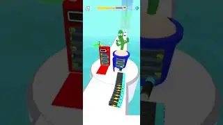 MAX LEVEL In Battery Run - All Levels Gameplay Android,ios shorts # 23