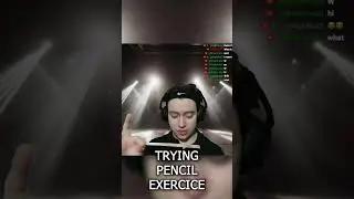 Упражнение с карандашом пошло не так 😭