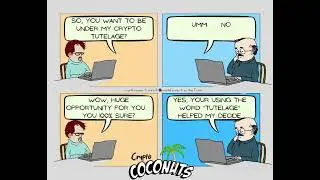Crypto Coconuts, Crypto Cartoon