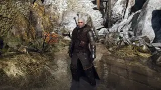 It took me 4 years to notice this hidden passage with a unique weapon - Witcher 3