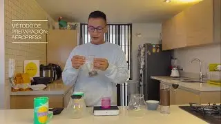 Preparaci&oacute;n en AeroPress | Gesha de Julio C&eacute;sar Cort&eacute;s