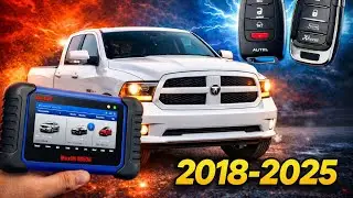 2018&ndash;2025 Dodge Ram Smart Key Programming w/508|Autel vs Xhorse GENERATED KEYS (STAR Cable)