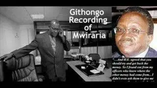Mwiraria on Anglo leasing