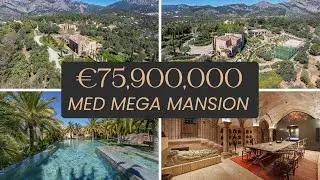 TOURING A &euro;75M MEDITERRANEAN MEGA MANSION IN MALLORCA | 29 BEDROOMS, 32 BATHROOMS & PANORAMIC VIEWS
