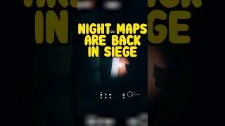 SIEGE NIGHT MAPS ARE BACK #shorts