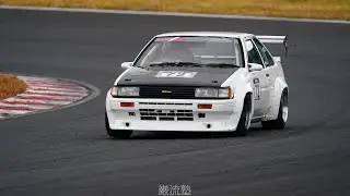 2025年12月7日 インパクト走行会 ae86 オートポリス 2分11秒6 ベスト更新