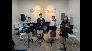Quartet for Flute, Guitar, Viola and Cello in G major, D. 96 &ndash; Franz Schubert II. Menuetto