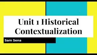 AP Art History Unit 1 Historical Context