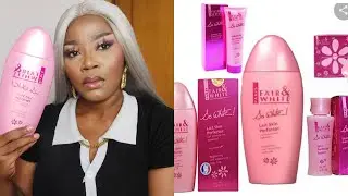 Fair And White So White Skin Perfect Lightening Lotion Review #fairandwhite #skincare #skinlighten