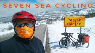 Bicycling through the Balkans - Bosnian Snow Storm
