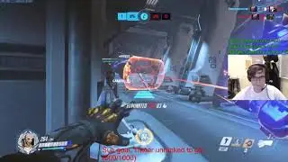 CHIPSA DOOMFIST GAMEPLAY OVERWATCH SEASON 25 TOP 500