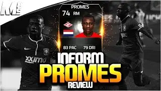 FIFA 15 IF PROMES REVIEW (74) FIFA 15 Ultimate Team Player Review + In Game Stats