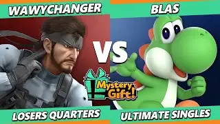 Mystery Gift! TOP 8 - Wawychanger (Snake) Vs. Blas (Yoshi) Smash Ultimate - SSBU