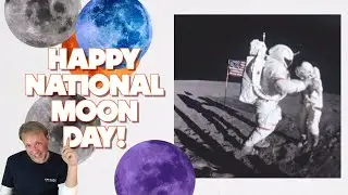 Happy National Moon Day | July 20th | One Giant Leap For Mankind