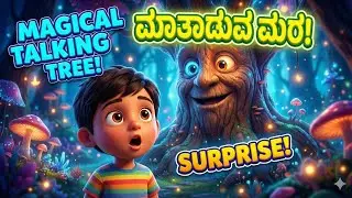 ಮಾತಾಡುವ ಮರ ಕಥೆ 🌱 | Kids Learning Kannada Shorts
