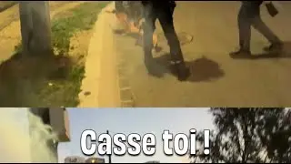 &laquo; Casse toi ! &raquo; : Des policiers bousculent une femme au sol &agrave; Marseille en marge d'une manifes...