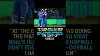 Axar Patel on Kohli's Century vs Pakistan #axarpatel #viratkohli