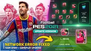 PES 2021 MOBILE UPDATE 2026 OFFLINE V5.2.0 | TEAM SPIRIT + GAMEPLAY FIXED |