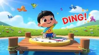 Hickory Dickory Dock Drum Beat | Popular Nursery Rhyme For Kids | Sing Along With Kids