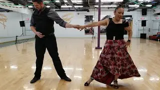 Foxtrot - Brenda Fisher & Matt Fries | The Ballroom of Reno - Showcase 2019 (60fps)