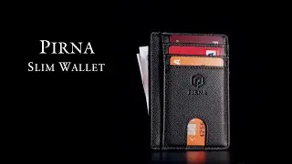 Introducing the PIRNA Slim Wallet: The Ultimate Combination of Style, Convenience, and Security