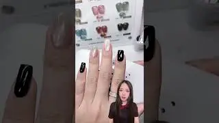L&agrave;m nail từ a - z c&ugrave;ng Nghi Thảo. Nay l&agrave;m bộ nail m&agrave;u đen nha mn