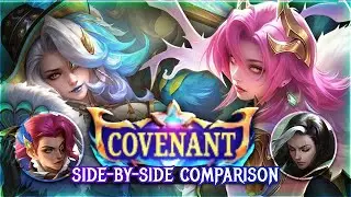 MLBB COVENANT SKINS: Benedetta & Lesley Side-by-side Skin Comparison