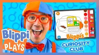Welcome to Blippi's Curiosity Club! | Blippi Plays |  Moonbug Kids - Games & Playtime