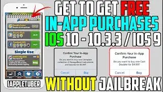Get FREE in-App Purchases & Unlimited Coins iOS 10 - 10.3.3 & iOS 9 (NO Jailbreak & NO Computer)