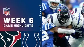 Texans vs. Colts Week 6 Highlights | NFL 2021