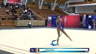Dinca Ema CS UNEFS Bucuresti Junioare II Ribbon CN Junioare II III IV   2025