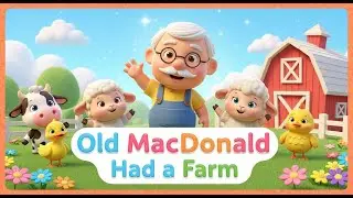 Old MacDonald Had a Farm 🐮 | Classic Nursery Rhymes for Babies | Farm Animals